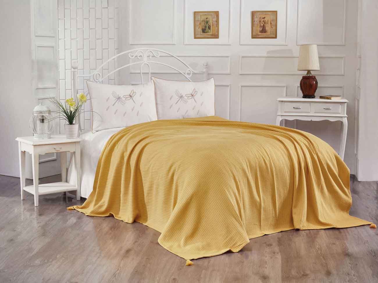 Evisso Akfil Nevresim Takımı- Tek kişilik - %100 pamuk 63 Tel